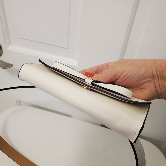 NWT Kate Spade Ivory White Leather Beltbag Large/XLarge, Ret. $98.00 main image 7